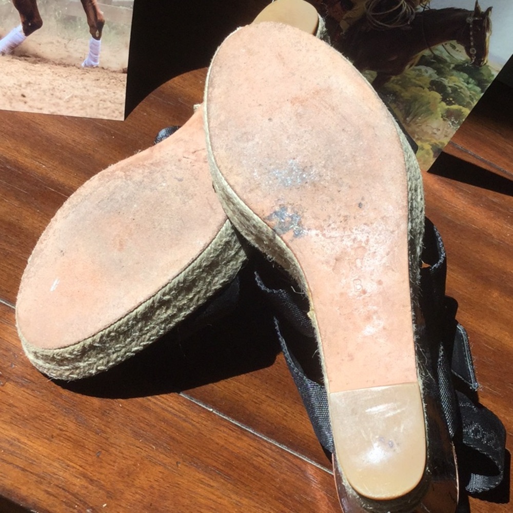 Coach sandal festival cowgirl rodeo chic Sunday brunch farmer’s market shoe heel - Picture 9 of 10